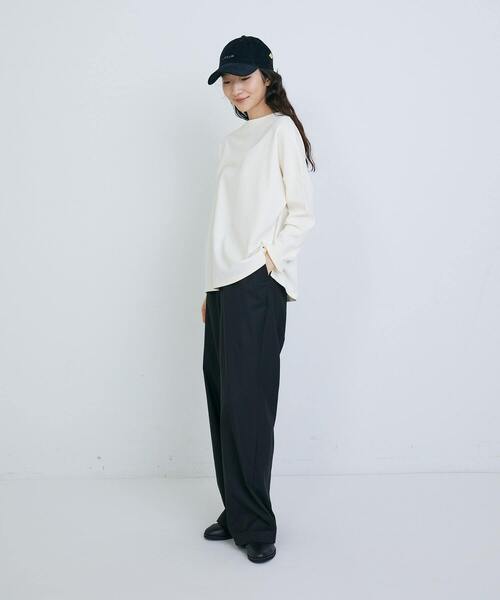 conges payes ADIEU TRISTESSE(コンジェ ペイエ アデュートリステス)の「ichiro yamaguchi.キャップ(キャップ・レディース・ブラック・FREE)」の5枚目の写真