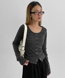 BLACKUP（ブラックアップ）の「[MADE] ニックシーラインミックスカラーカーディガン（カーディガン/ボレロ）」