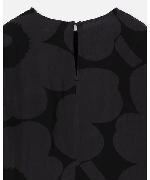 marimekko（マリメッコ）の「【ASIA　EXCLUSIVE】Mundina Unikko / cupro　cut and sew（Tシャツ/カットソー・レディース・ブラック・34/36/38/40）」の7枚目の写真