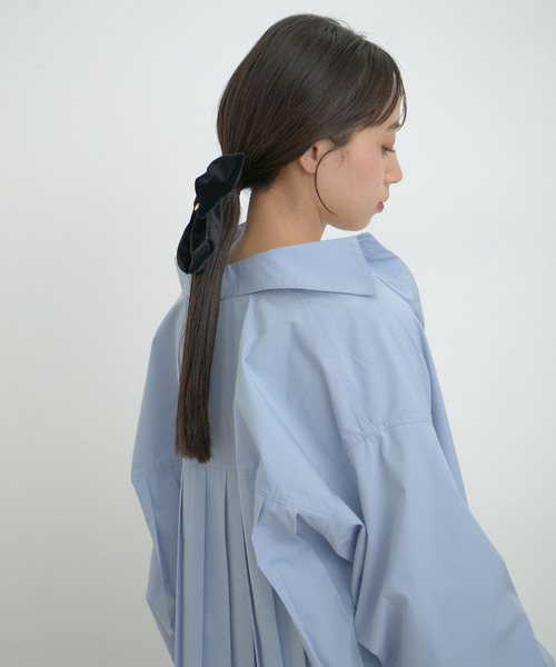 VIS(ビス)の「ビッグベロアリボンヘアカフ(その他ヘアアクセサリー・レディース・ブラウン系その他2/ブラック・FREE)」の5枚目の写真