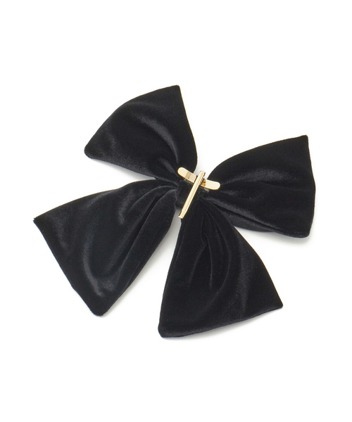 VIS(ビス)の「ビッグベロアリボンヘアカフ(その他ヘアアクセサリー・レディース・ブラウン系その他2/ブラック・FREE)」の10枚目の写真