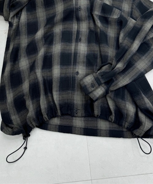 sedacle（セダクル）の「アソートフードシャツ（シャツ/ブラウス・メンズ・ベージュ/ブラック/カーキ/ボルドー・SMALL/MEDIUM/LARGE）」の15枚目の写真