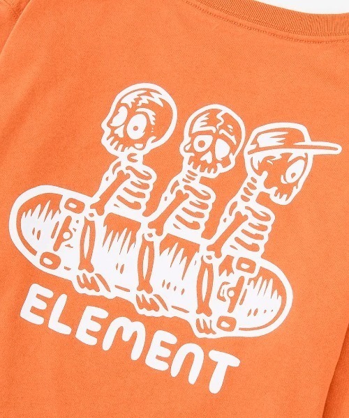 ELEMENT（エレメント）の「ELEMENT キッズ TIMBER 3 LS YOUTH ロンＴ 【2024年秋冬モデル】/エレメントキッズ長袖バックプリントロンT（Tシャツ/カットソー・キッズ・ブラック系その他/オレンジ/ホワイト・SMALL/MEDIUM/LARGE/X-LARGE）」の16枚目の写真