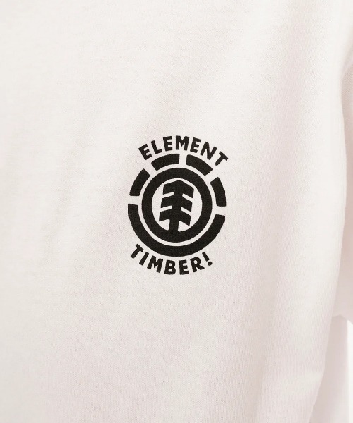 ELEMENT（エレメント）の「ELEMENT キッズ TIMBER 3 LS YOUTH ロンＴ 【2024年秋冬モデル】/エレメントキッズ長袖バックプリントロンT（Tシャツ/カットソー・キッズ・ブラック系その他/オレンジ/ホワイト・SMALL/MEDIUM/LARGE/X-LARGE）」の6枚目の写真