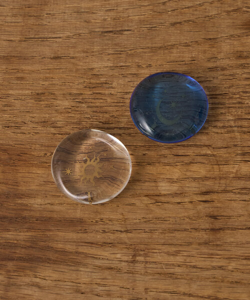 BIRTHDAY BAR（バースデイバー）の「SUN&MOON ペア箸&箸置きセット（カトラリー・レディース・クリア・0）」の8枚目の写真