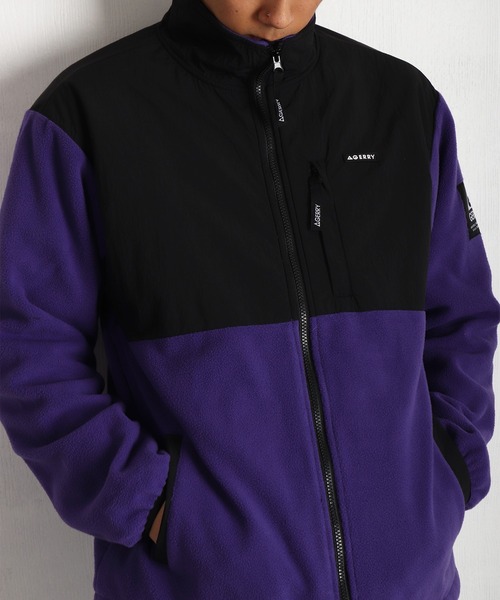 セール】GERRY ナイロン切替フリースジャケット（ナイロンジャケット