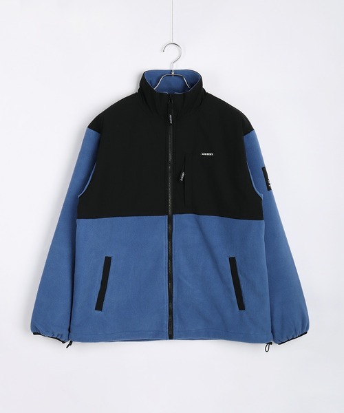 セール】GERRY ナイロン切替フリースジャケット（ナイロンジャケット