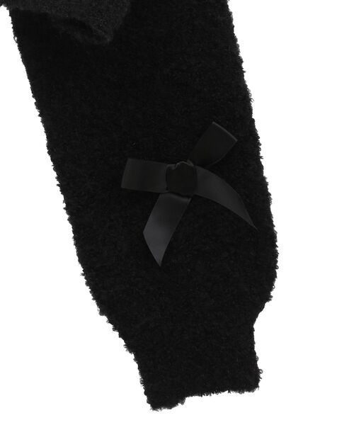 Maison de FLEUR（メゾンドフルール）の「絆のリボンカーディガン（カーディガン/ボレロ・レディース・アイボリー/ブラック・FREE）」の19枚目の写真