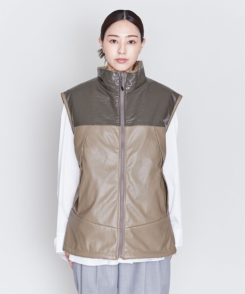 ASTRAET（アストラット）の「＜ASTRAET＞コンビ リバーシブル ベスト（ベスト・レディース・グレー・FREE）」の4枚目の写真