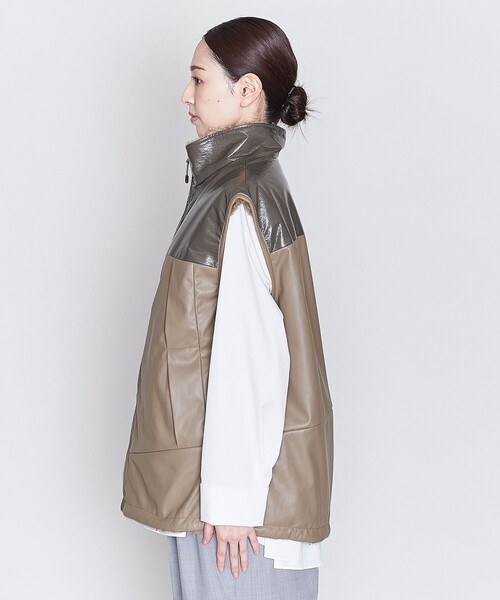 ASTRAET（アストラット）の「＜ASTRAET＞コンビ リバーシブル ベスト（ベスト・レディース・グレー・FREE）」の5枚目の写真