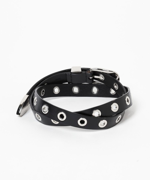 HARE(ハレ)の「アイレットベルト(HARE)(ベルト・メンズ・ブラック・FREE)」の6枚目の写真