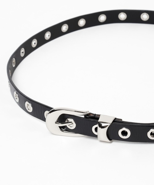 HARE(ハレ)の「アイレットベルト(HARE)(ベルト・メンズ・ブラック・FREE)」の7枚目の写真