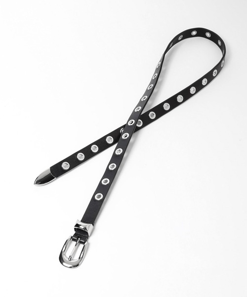 HARE(ハレ)の「アイレットベルト(HARE)(ベルト・メンズ・ブラック・FREE)」の8枚目の写真