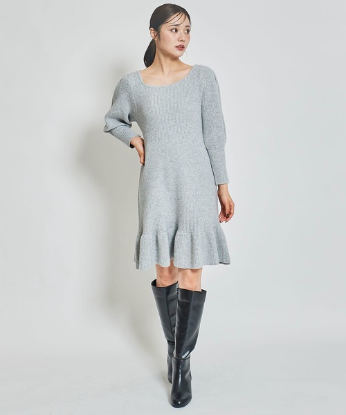 【セール】ロングカーデセットミニワンピース（ワンピース）｜31 Sons de mode（トランテアン ソン ドゥ モード）