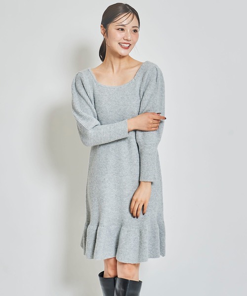 【セール】ロングカーデセットミニワンピース（ワンピース）｜31 Sons de mode（トランテアン ソン ドゥ モード）