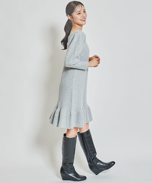 【セール】ロングカーデセットミニワンピース（ワンピース）｜31 Sons de mode（トランテアン ソン ドゥ モード）