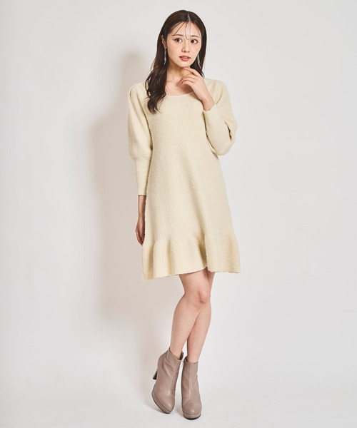 【セール】ロングカーデセットミニワンピース（ワンピース）｜31 Sons de mode（トランテアン ソン ドゥ モード）