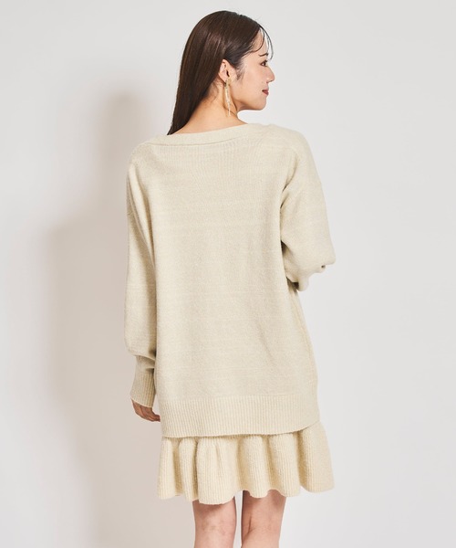 【セール】ロングカーデセットミニワンピース（ワンピース）｜31 Sons de mode（トランテアン ソン ドゥ モード）