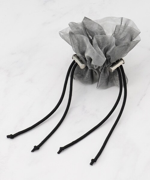 SHOO・LA・RUE（シューラルー）の「◆ドロストシュシュ（その他ヘアアクセサリー・レディース・グレー/ブラック/オリーブ・00）」の2枚目の写真