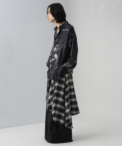 HARE（ハレ）の「【UNDERGROUND MODE】チェックレイヤードパンツ