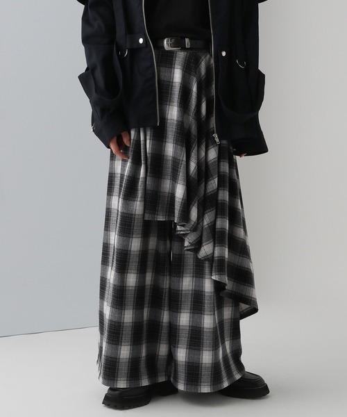 HARE(ハレ)の「【UNDERGROUND MODE】チェックレイヤードパンツ(HARE)(その他パンツ・メンズ・ブラック系その他/ブラック・SMALL/MEDIUM)」の17枚目の写真