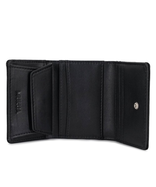 MURUA(ムルーア)の「【WEB限定商品】muエンボスマイクロミニ財布 三つ折り財布 MR-W1301(財布・レディース・ブラック/グリーン・FREE)」の8枚目の写真