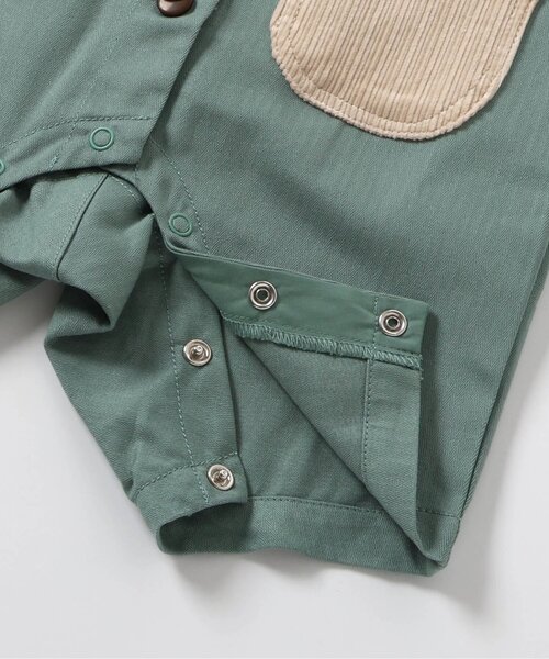 DESCENDANT オリーブグリーン カバーオール DESCENDANT オリーブグリーン カバーオール