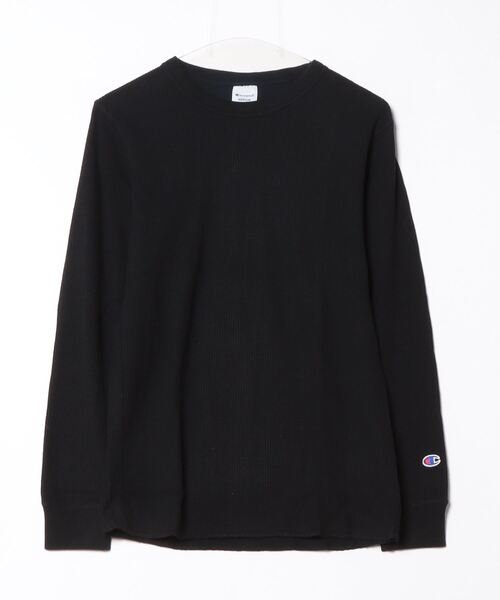 Champion（チャンピオン）の「チャンピオン  LONG SLEEVE T-SHIRT_（Tシャツ/カットソー・メンズ・ホワイト/オリーブ/ブラック・S/M/L/LL）」の2枚目の写真