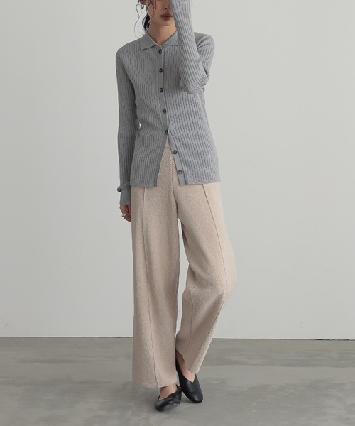 セール】[セットアップ対応]モールニットパンツ【サスティナブル