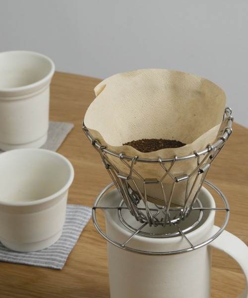 URBAN RESEARCH DOORS(アーバンリサーチドアーズ)の「KIKKERLAND コラプシブルコーヒードリッパー(キッチンツール・レディース・シルバー・-)」の12枚目の写真
