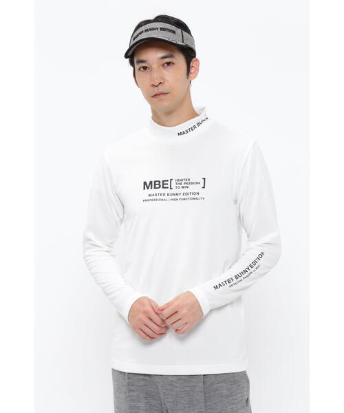 MASTER BUNNY EDITION】ナイロンベア天竺長袖モックネック