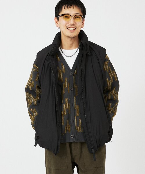 WILD THINGS(ワイルドシングス)の「WILD THINGS / ワイルドシングス 別注 HAPPAY JACKET TYPE2(その他アウター・メンズ・ブラック/モスグリーン・MEDIUM/LARGE)」の16枚目の写真
