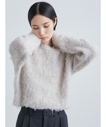 MIESROHE | カールシャギーコンパクトニット(ニット/セーター)