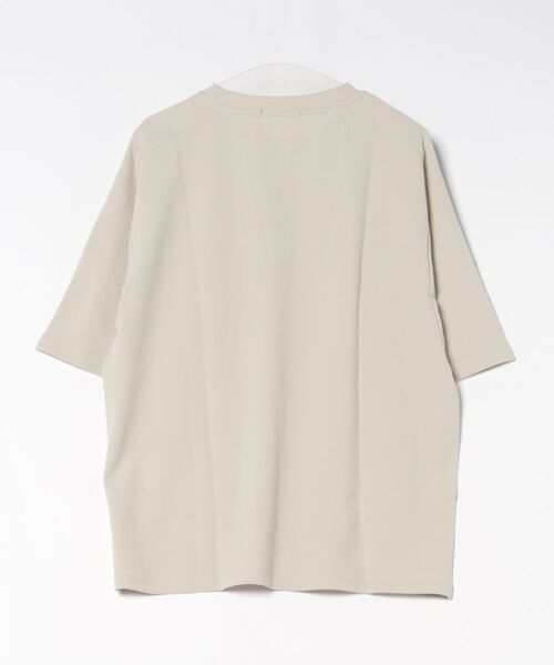 Bling Leads（ブリングリーズ）の「【Bling leads】梨地　オーバーサイズクルーネックTシャツ（Tシャツ/カットソー・レディース・ライトグレー/チャコールグレー・LARGE/MEDIUM）」の8枚目の写真