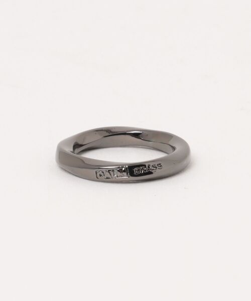 ARCHIVER(アーカイバ)の「【CM】【CALM(カーム)】BRASS Twist Ring(リング・レディース・シルバー/ゴールド/ブラック・15号/13号/11号/9号)」の10枚目の写真
