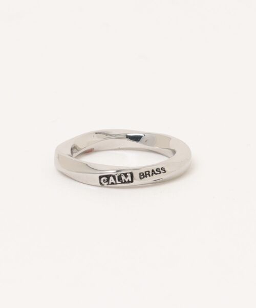 ARCHIVER(アーカイバ)の「【CM】【CALM(カーム)】BRASS Twist Ring(リング・レディース・シルバー/ゴールド/ブラック・15号/13号/11号/9号)」の11枚目の写真