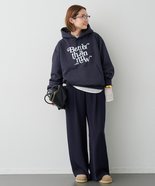 Deuxieme Classe(ドゥーズィエムクラス)の「BTN Hoodie スウェット(スウェット・レディース・ネイビー・FREE)」の14枚目の写真