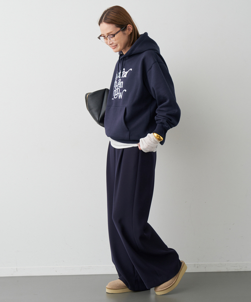 Deuxieme Classe(ドゥーズィエムクラス)の「BTN Hoodie スウェット(スウェット・レディース・ネイビー・FREE)」の15枚目の写真