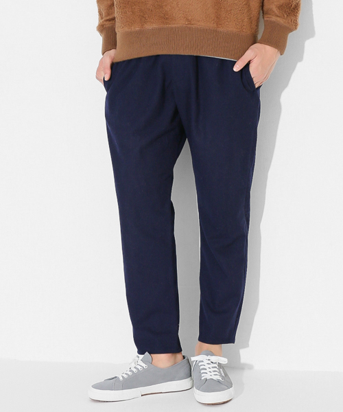 SENSE OF PLACE by URBAN RESEARCH（センスオブプレイスバイアーバンリサーチ）の「【B】ウールイージースラウチパンツ（その他パンツ・メンズ・ブラック/ネイビー/グレー・M/L）」の3枚目の写真