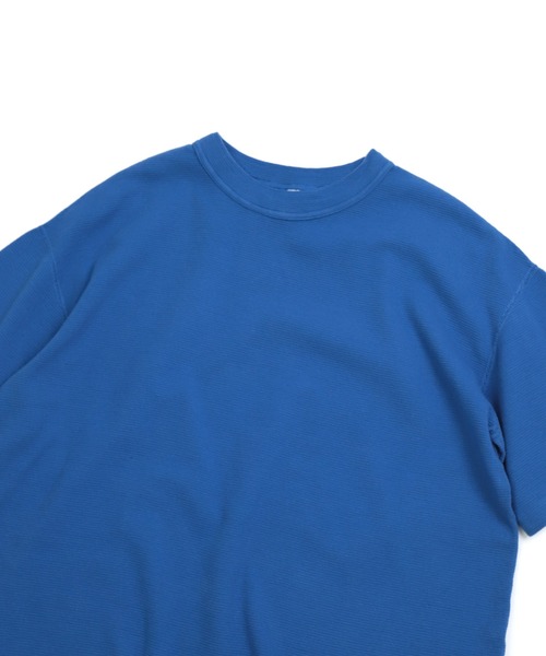 OMNIGOD（オムニゴッド）の「[OMNIGOD womens / オムニゴッド] KLフライス ショートスリーブワイドTシャツ（Tシャツ/カットソー・レディース・ブラック/ピンク/ホワイト/ブルー/コバルトブルー・FREE）」の13枚目の写真
