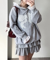 apres jour | レースリボンスウェット【ZOZOTOWN限定アイテム】(パーカー)