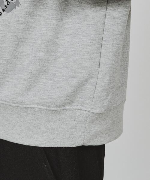 tk.TAKEO KIKUCHI（ティーケータケオキクチ）の「裏毛フラワースウェット（Tシャツ/カットソー・メンズ・チャコールグレー/ベージュ/グレー系4・02/03/04）」の10枚目の写真