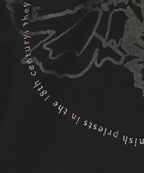 tk.TAKEO KIKUCHI（ティーケータケオキクチ）の「裏毛フラワースウェット（Tシャツ/カットソー・メンズ・チャコールグレー/ベージュ/グレー系4・02/03/04）」の14枚目の写真