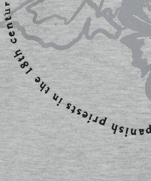 tk.TAKEO KIKUCHI（ティーケータケオキクチ）の「裏毛フラワースウェット（Tシャツ/カットソー・メンズ・チャコールグレー/ベージュ/グレー系4・02/03/04）」の22枚目の写真