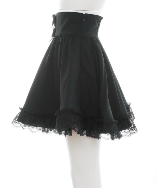 Secret Honey（シークレットハニー）の「ホースヘアスカパン（スカート・レディース・ブラック/ワインレッド・MEDIUM）」の11枚目の写真