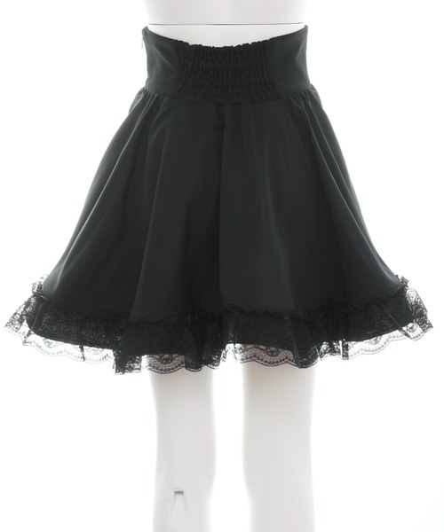 Secret Honey（シークレットハニー）の「ホースヘアスカパン（スカート・レディース・ブラック/ワインレッド・MEDIUM）」の12枚目の写真