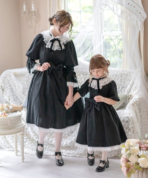 Catherine Cottage(キャサリンコテージ)の「ボリュームレース付け襟 KIDS(付け襟・キッズ・オフホワイト/レッド/ブラック・FREE)」の21枚目の写真
