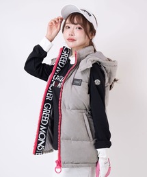 GREED MONSTER(グリードモンスター)の【GREED MONSTER/グリードモンスター】Poly-peach Batting Vest/レディースポリピーチ素材バティングベスト(ゴルフウェア)(ゴルフグッズ)