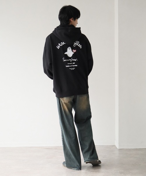 断捨離中!!Supreme マーゴンザレスパーカー Lサイズ ブラック セール】【Mark Gonzales/マーク ゴンザレス】裏起毛 アートワーク