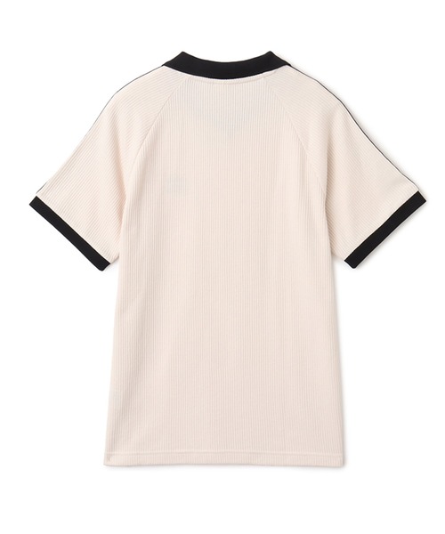 adidas(アディダス)の「adidas WAFFLE SHORT SLEEVE POLO / アディダス ワッフル ショート スリーブ ポロ【SP】(ポロシャツ・メンズ・ホワイト・XXL/XL/L/M/S/XS)」の8枚目の写真